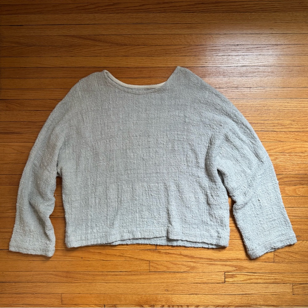 Jamie + the Jones - hand-dyed mid-weight T sweater - L